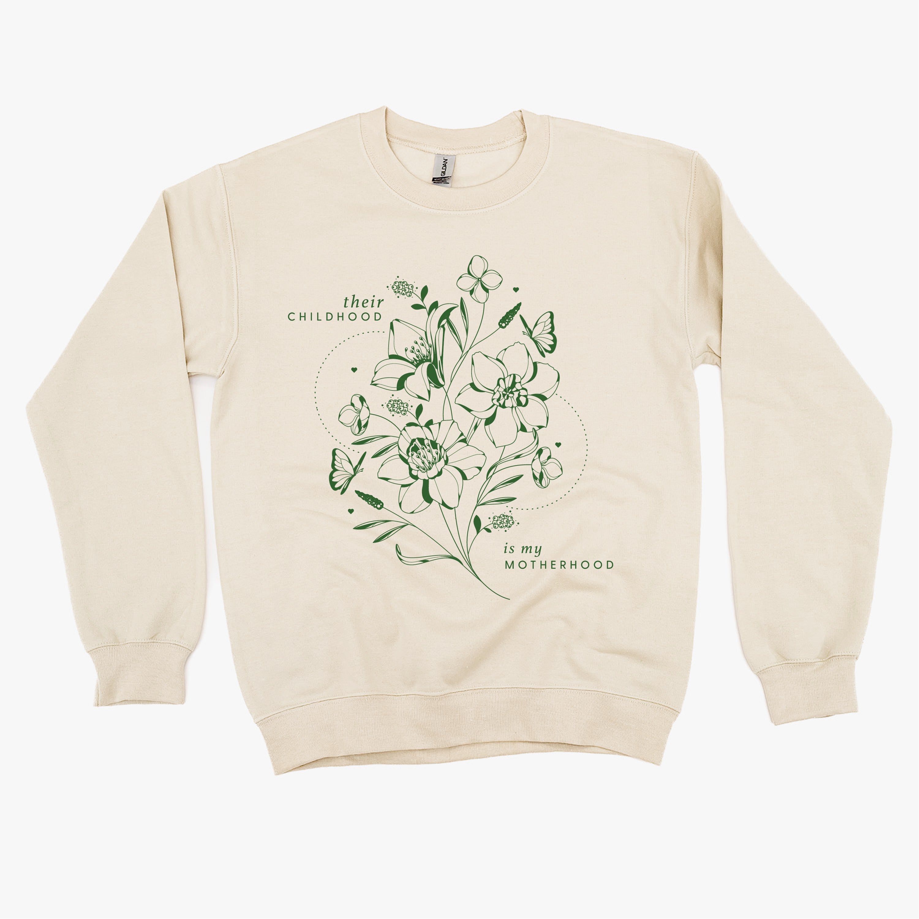 Their Childhood is My Motherhood - BASIC Fleece Little Mama Shirt Shop LLC