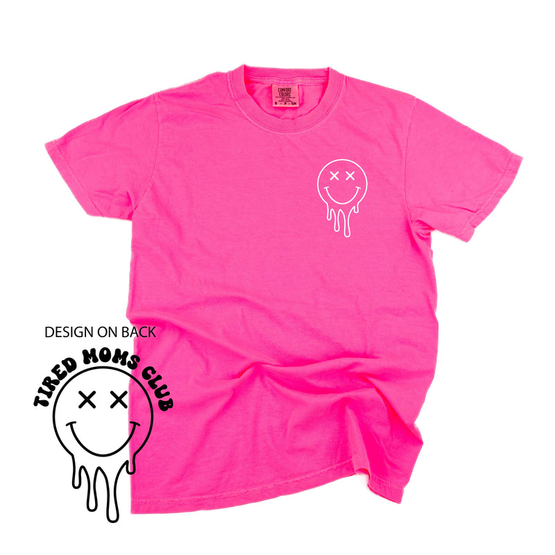 Melting Motherhood - TIRED MOMS CLUB - (w/ Melty X) - SHORT SLEEVE COMFORT COLORS TEE