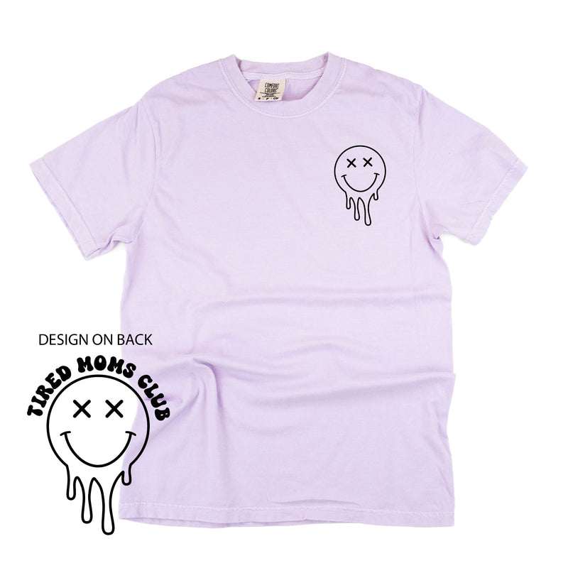 Melting Motherhood - TIRED MOMS CLUB - (w/ Melty X) - SHORT SLEEVE COMFORT COLORS TEE