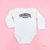 Thankful For My Mama - Child LONG SLEEVE Tee Little Mama Shirt Shop