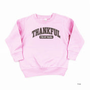 Thankful For My Mama - Child Sweater Little Mama Shirt Shop