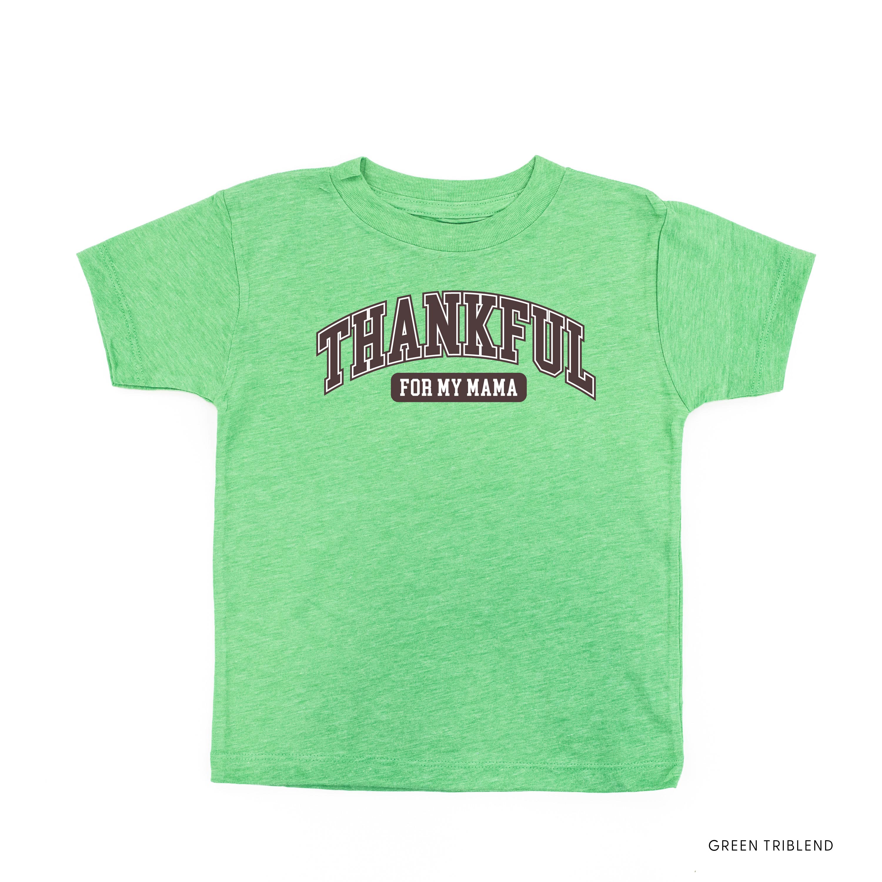 Thankful For My Mama - Child Tee Little Mama Shirt Shop