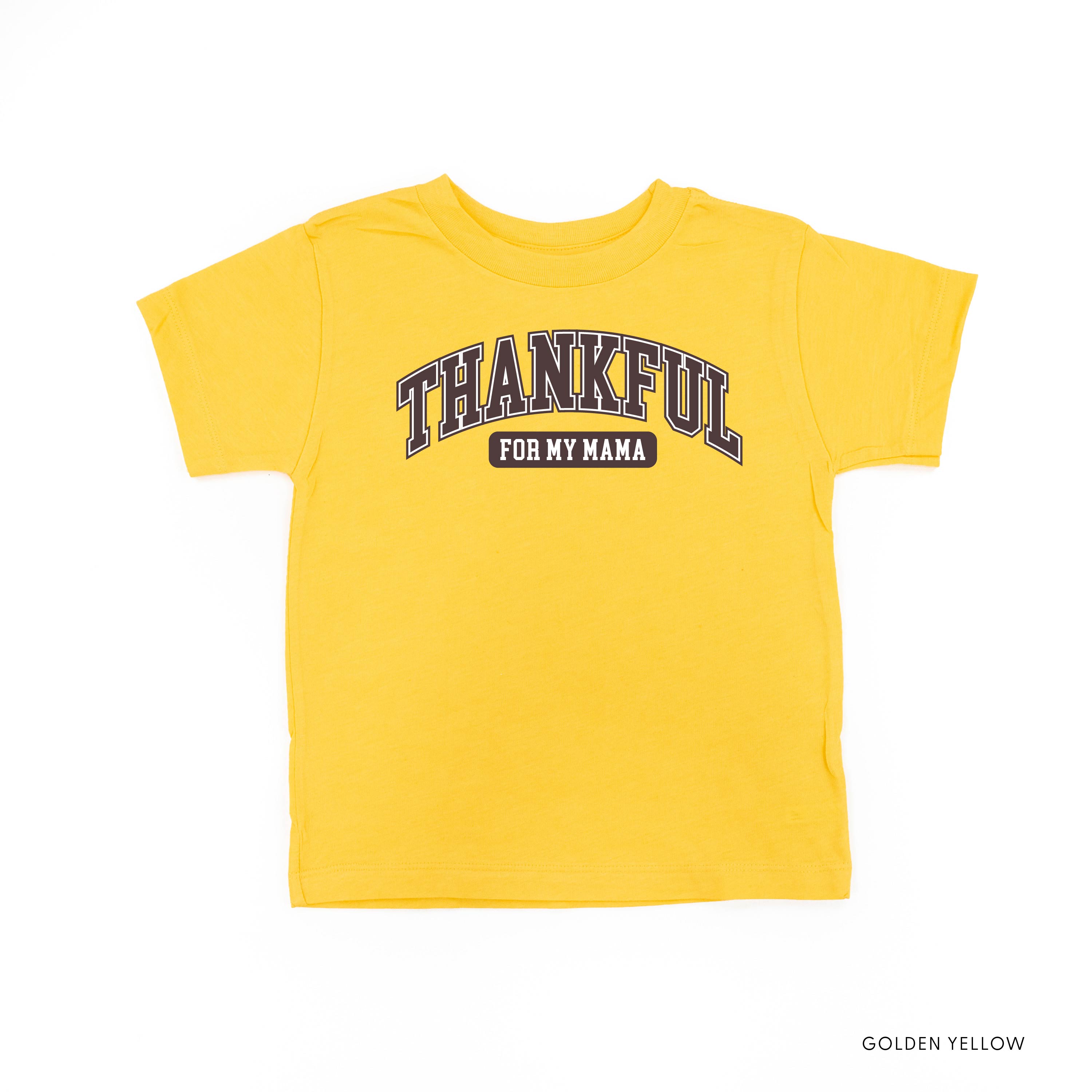 Thankful For My Mama - Child Tee Little Mama Shirt Shop