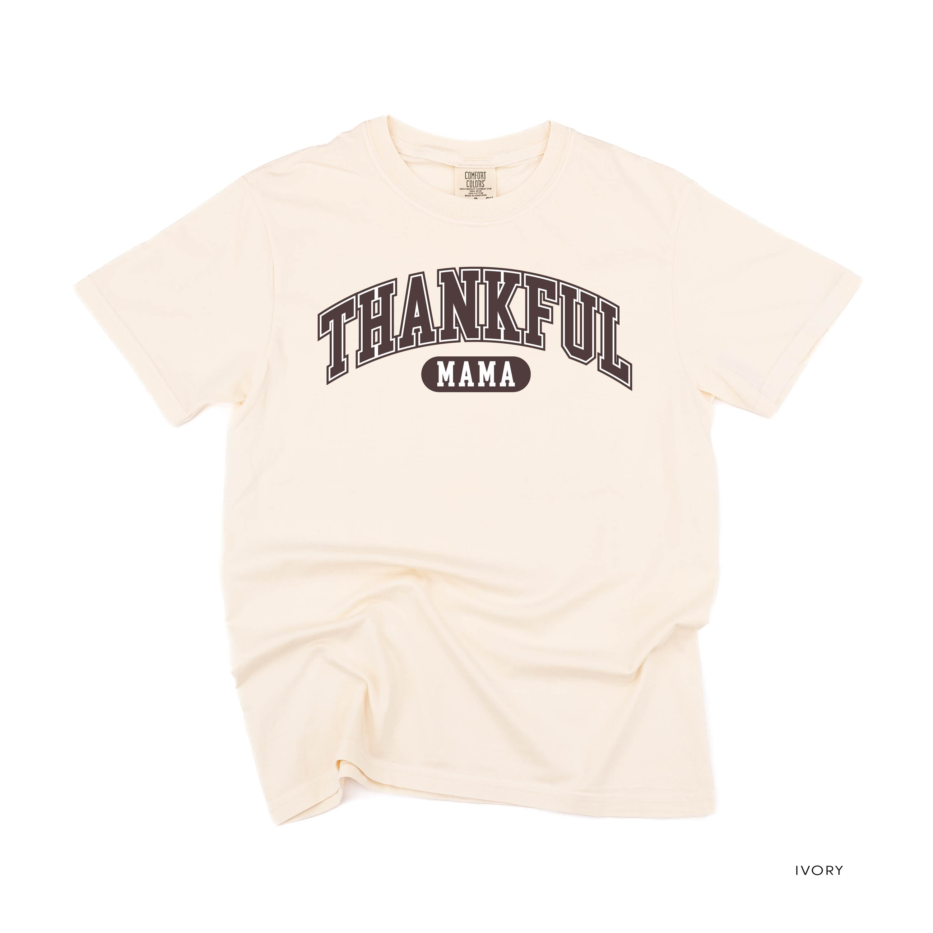 Thankful Mama - Comfort Colors Tee Little Mama Shirt Shop