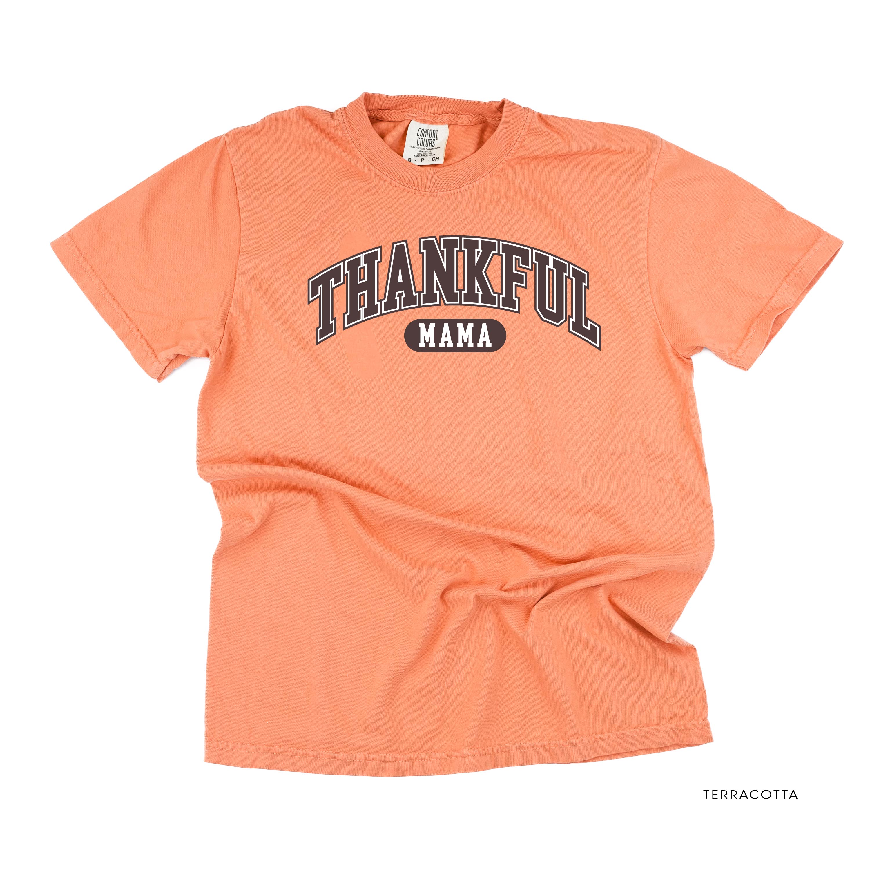 Thankful Mama - Comfort Colors Tee Little Mama Shirt Shop