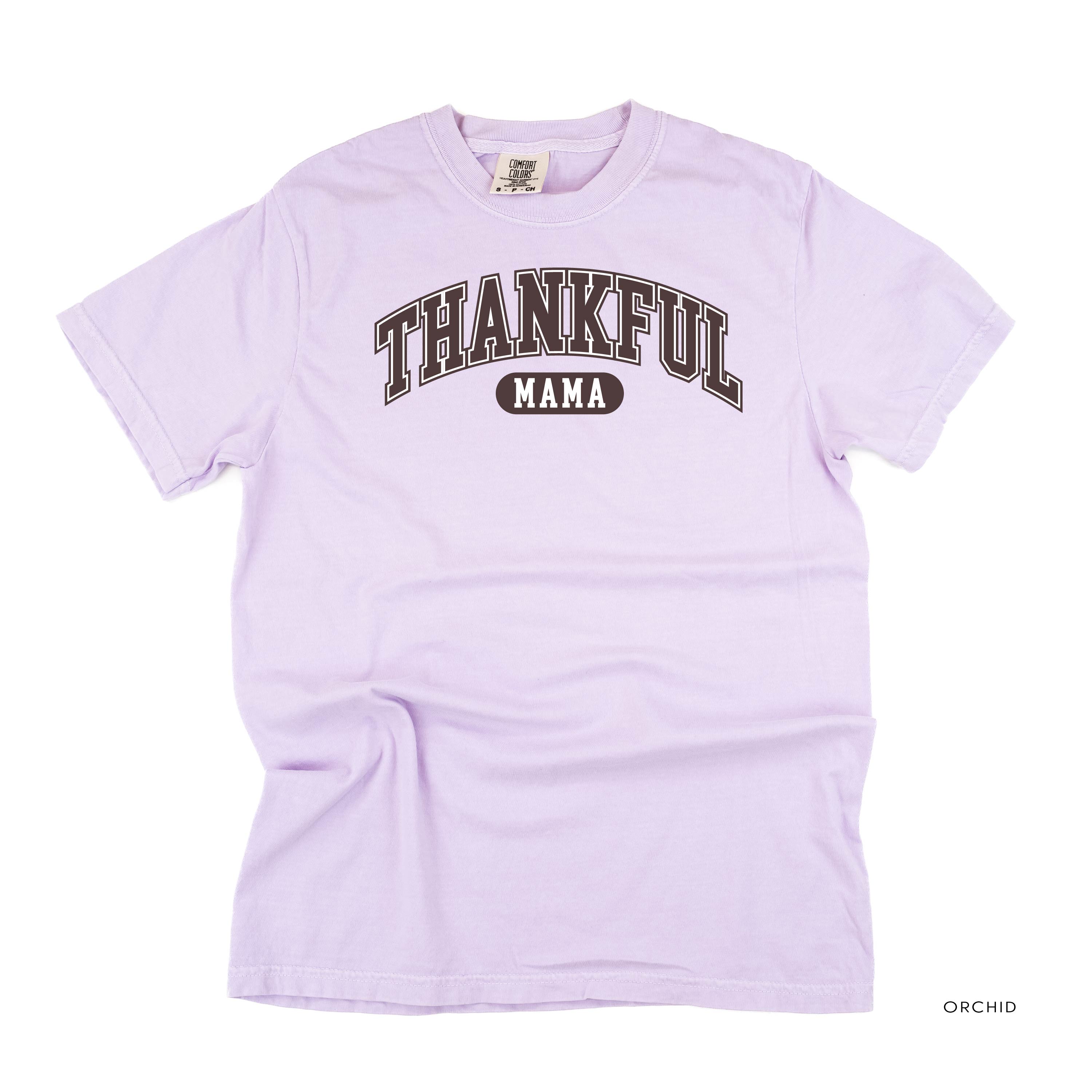 Thankful Mama - Comfort Colors Tee Little Mama Shirt Shop