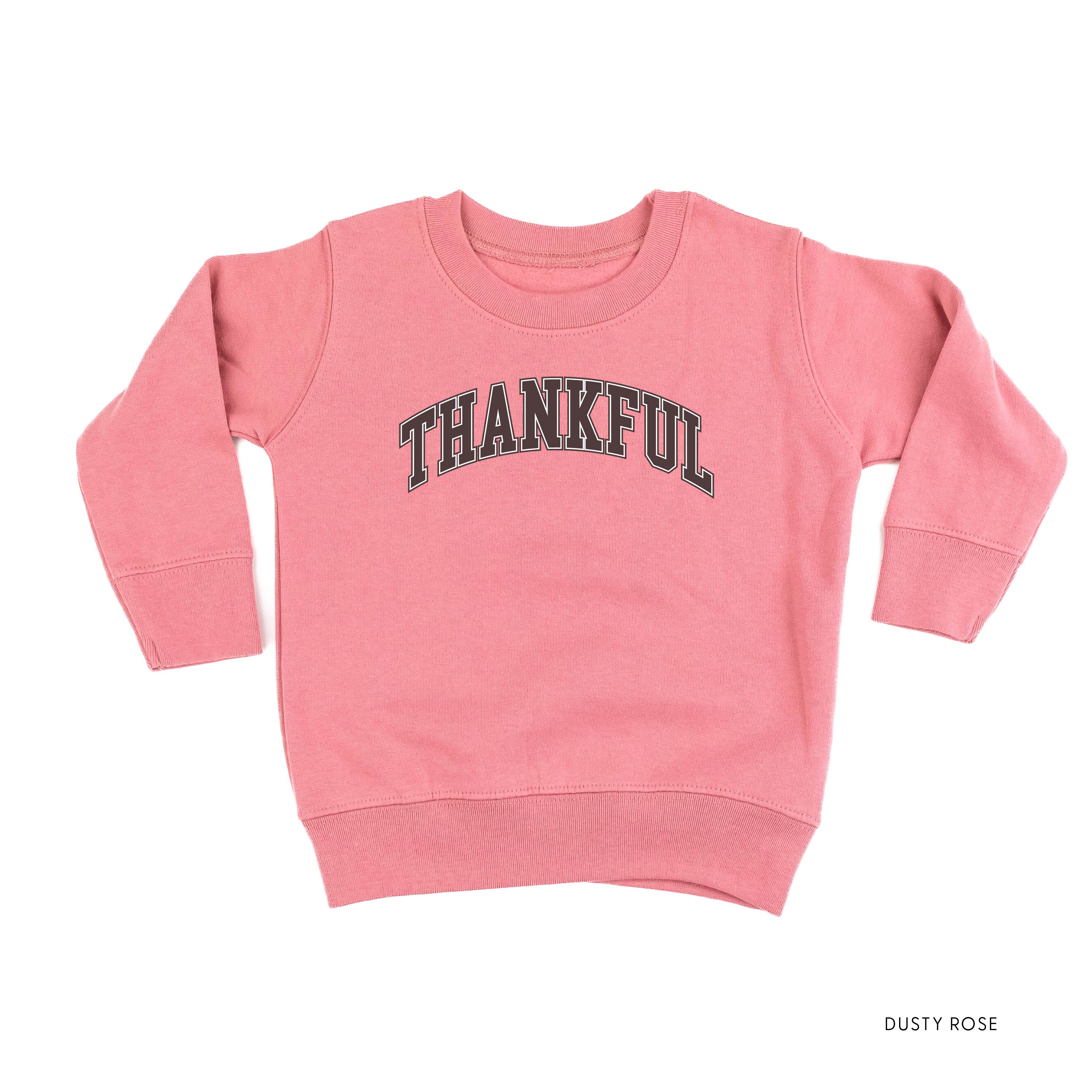 Thankful (Arched) - Child Sweater Little Mama Shirt Shop