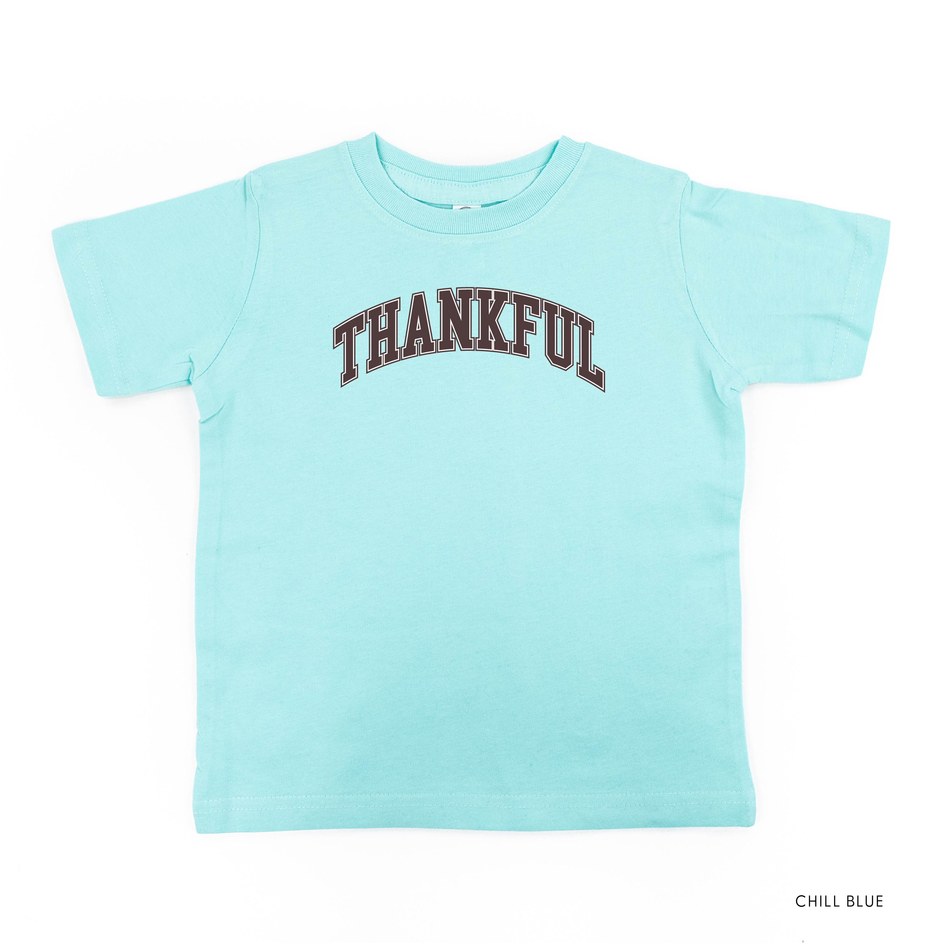 Thankful (Arched) - Child Tee Little Mama Shirt Shop