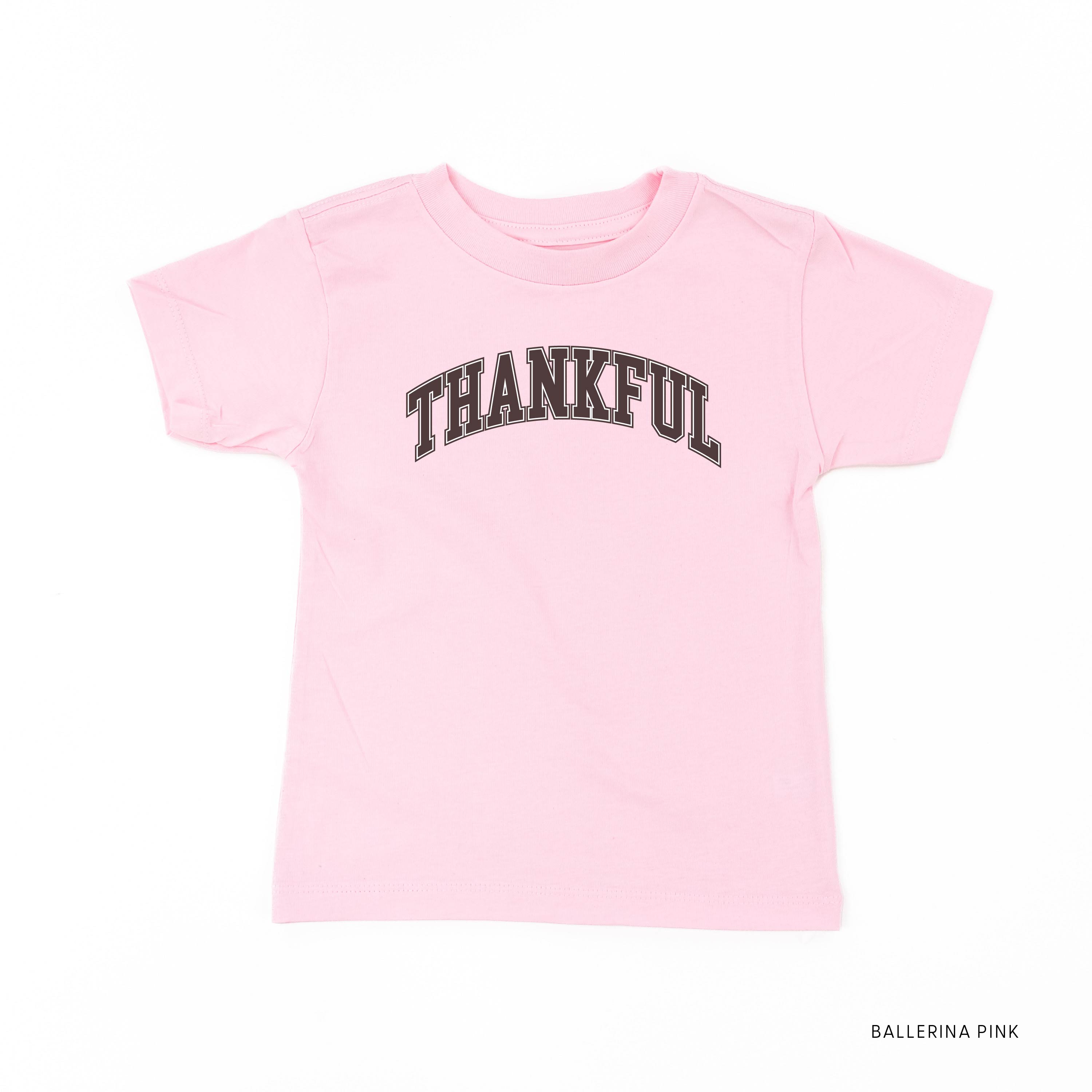Thankful (Arched) - Child Tee Little Mama Shirt Shop