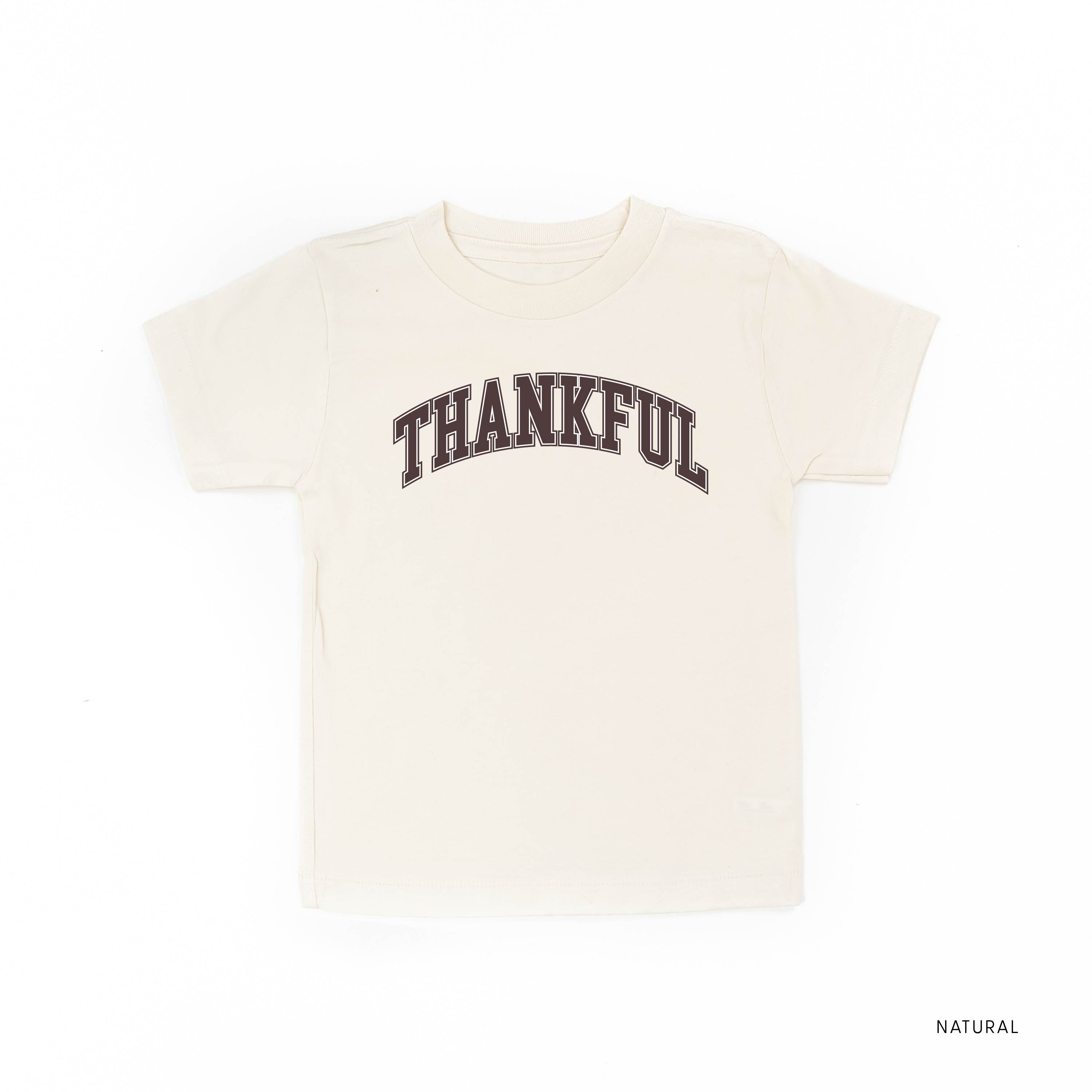 Thankful (Arched) - Child Tee Little Mama Shirt Shop