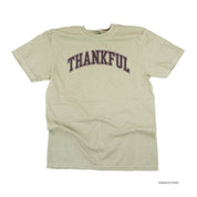 Thankful (Arched) - Comfort Colors Tee Little Mama Shirt Shop