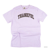 Thankful (Arched) - Comfort Colors Tee Little Mama Shirt Shop