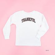 Thankful (Arched) - Child LONG SLEEVE Tee Little Mama Shirt Shop