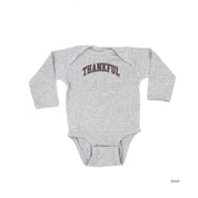 Thankful (Arched) - Child LONG SLEEVE Tee Little Mama Shirt Shop