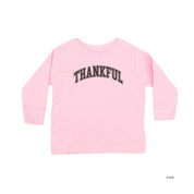 Thankful (Arched) - Child LONG SLEEVE Tee Little Mama Shirt Shop
