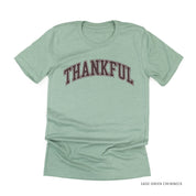 Thankful (Arched) - Unisex Tee Little Mama Shirt Shop