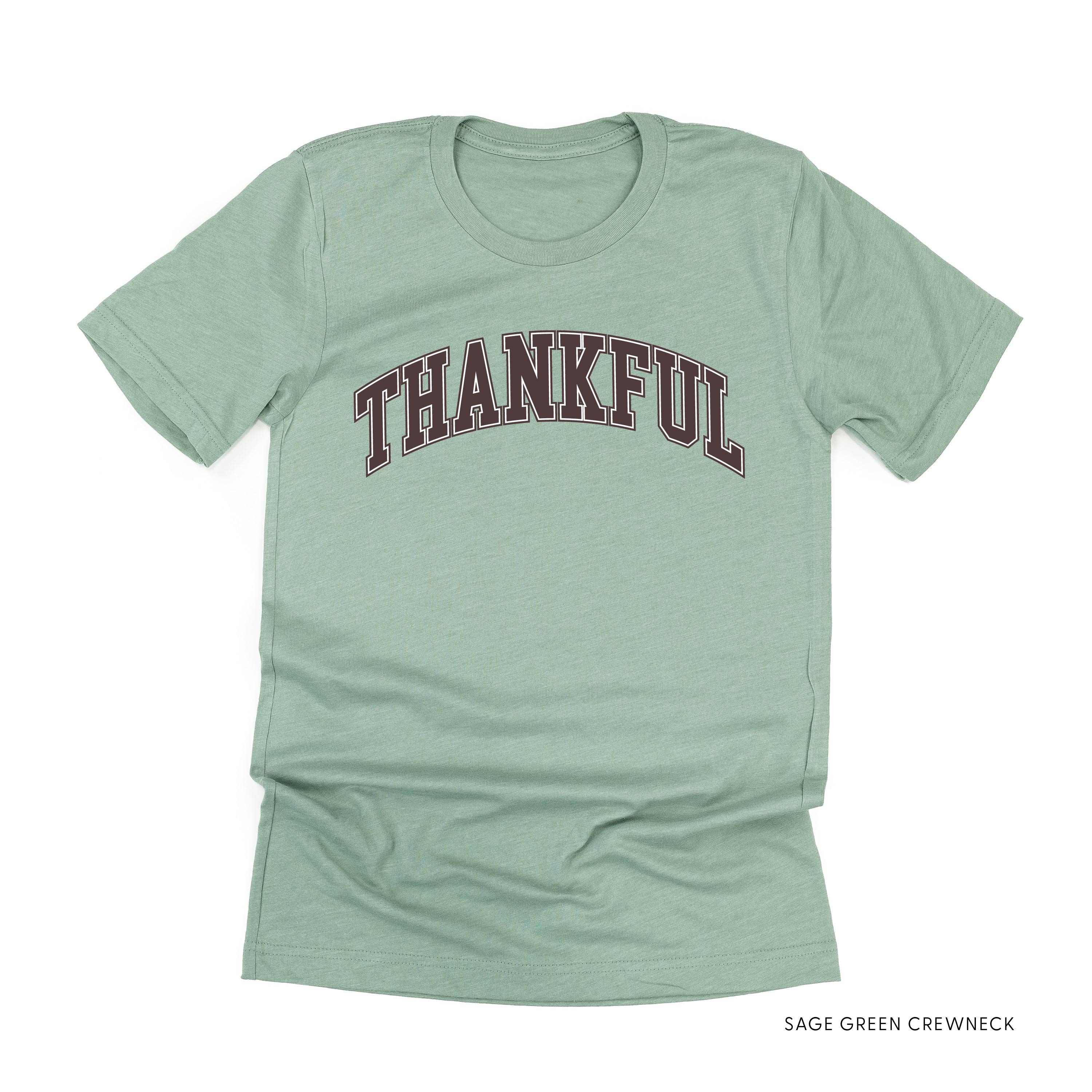 Thankful (Arched) - Unisex Tee Little Mama Shirt Shop