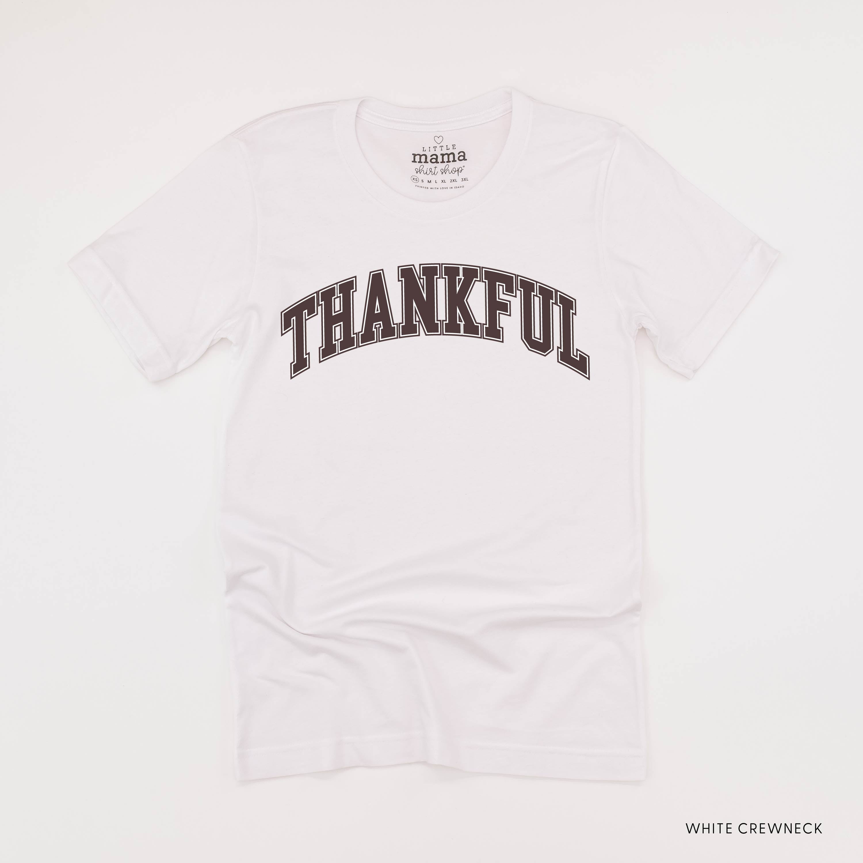 Thankful (Arched) - Unisex Tee Little Mama Shirt Shop