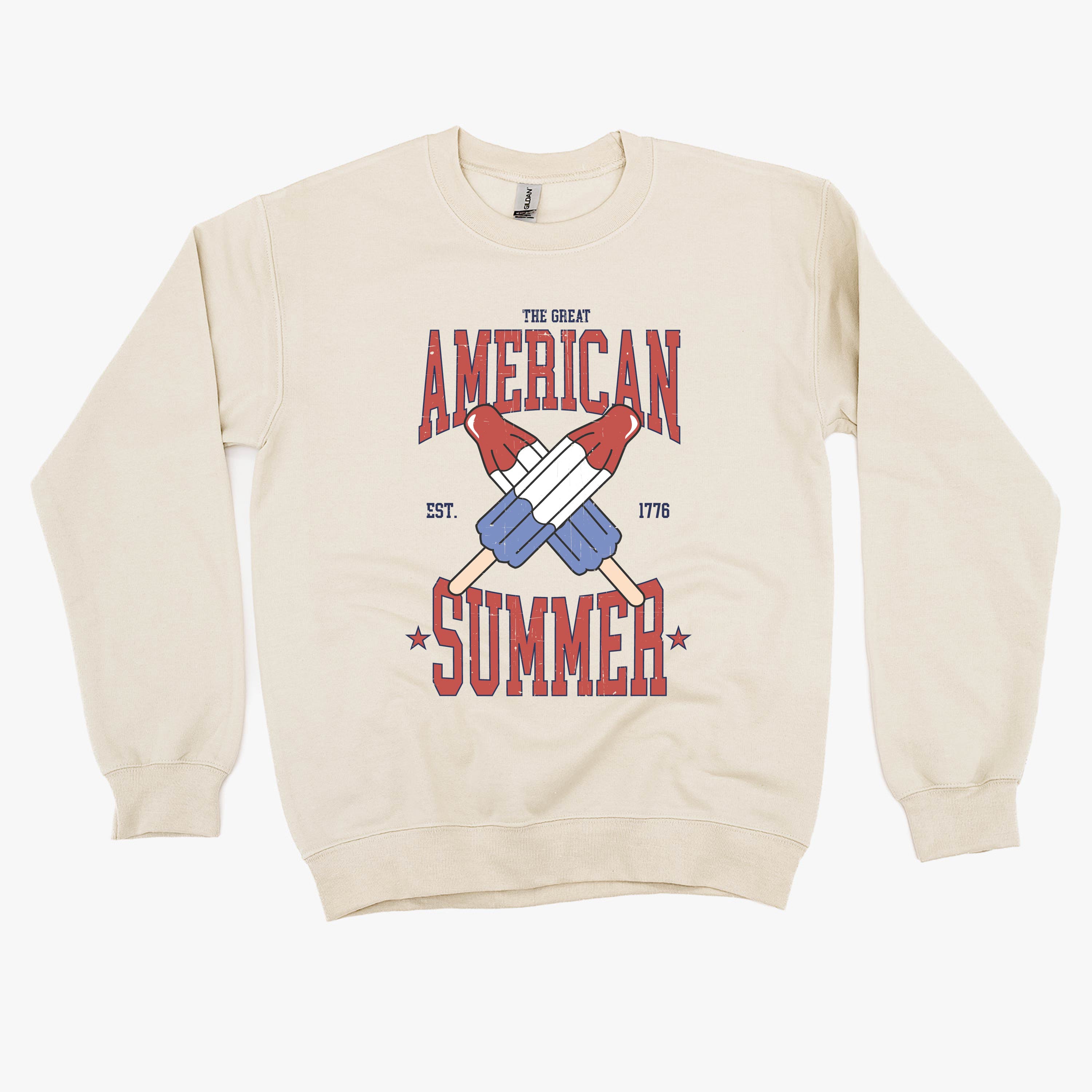 The Great American Summer - BASIC Fleece Little Mama Shirt Shop LLC