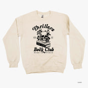 Thrillers Book Club - Basic Fleece Crewneck Little Mama Shirt Shop LLC
