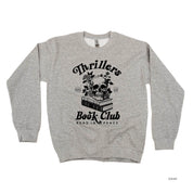 Thrillers Book Club - Basic Fleece Crewneck Little Mama Shirt Shop LLC