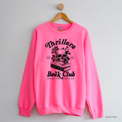 Thrillers Book Club - Basic Fleece Crewneck Little Mama Shirt Shop LLC