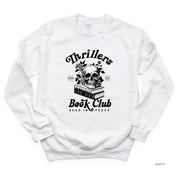 Thrillers Book Club - Basic Fleece Crewneck Little Mama Shirt Shop LLC