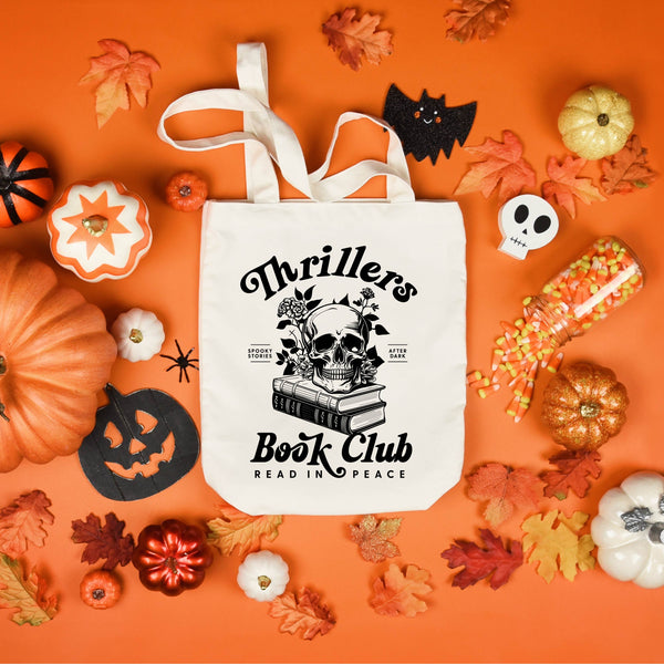 Trick or Treat Tote - Thriller's Book Club