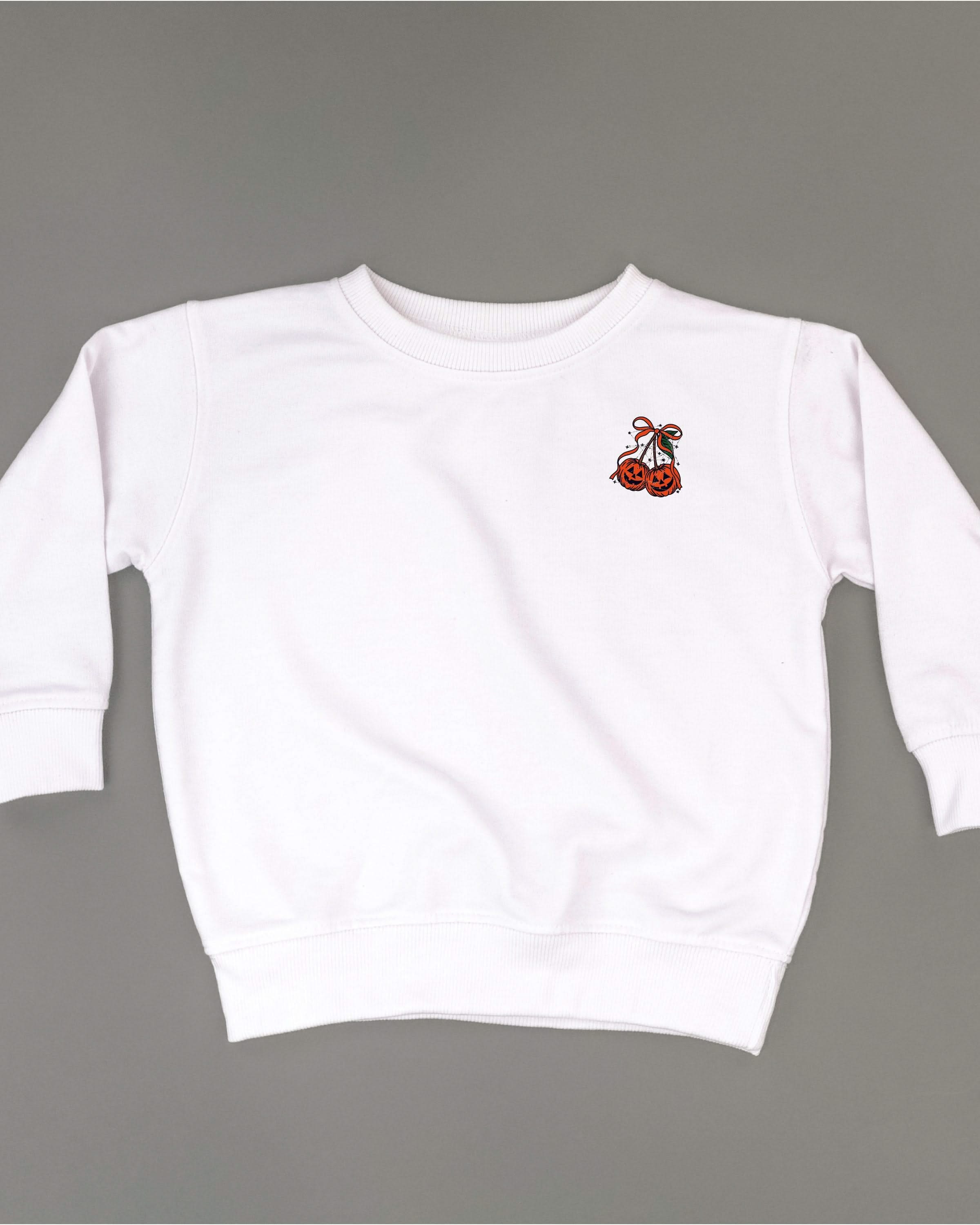 Full of Tricks and Treats (pf&b) - Child Sweater Little Mama Shirt Shop