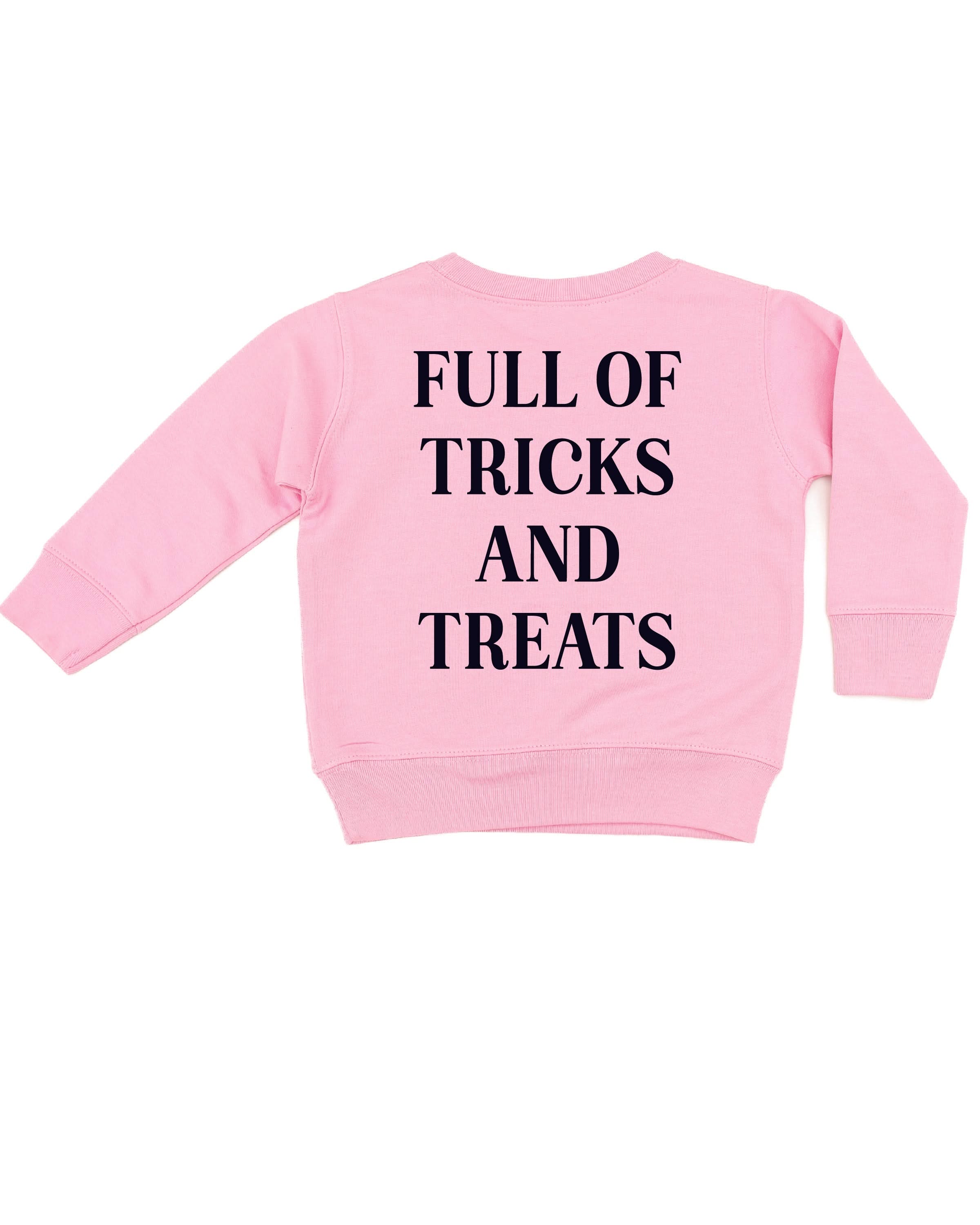 Full of Tricks and Treats (pf&b) - Child Sweater Little Mama Shirt Shop
