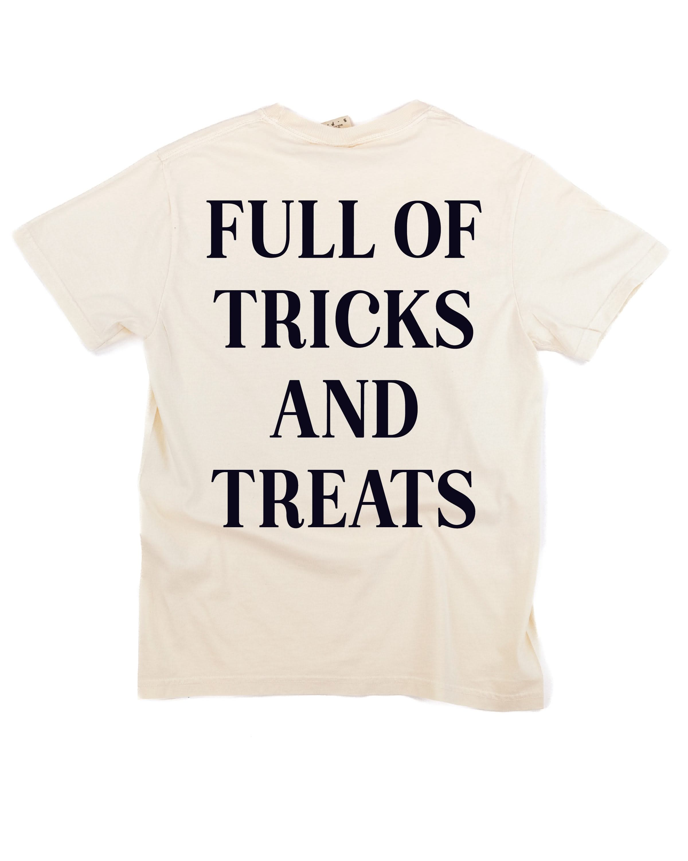 Full of Tricks and Treats (pf&b) - Comfort Colors Tee Little Mama Shirt Shop