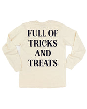 Full of Tricks and Treats (pf&b) - Long Sleeve Comfort Colors Tee Little Mama Shirt Shop