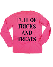 Full of Tricks and Treats (pf&b) - Long Sleeve Comfort Colors Tee Little Mama Shirt Shop