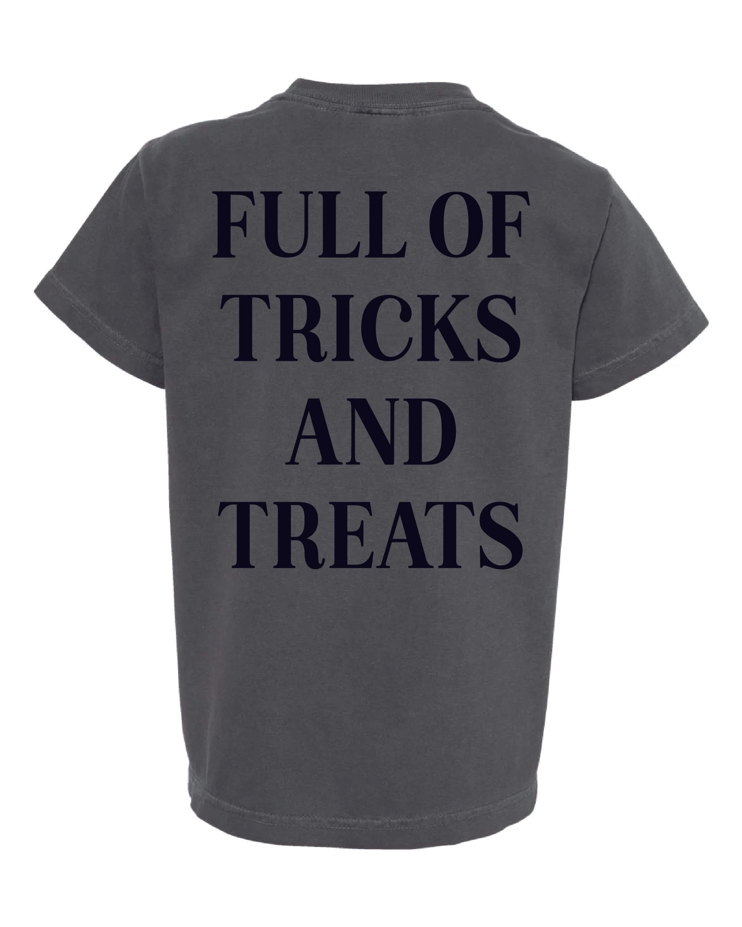Full of Tricks and Treats (pf&b) - Youth Comfort Colors Tee Little Mama Shirt Shop