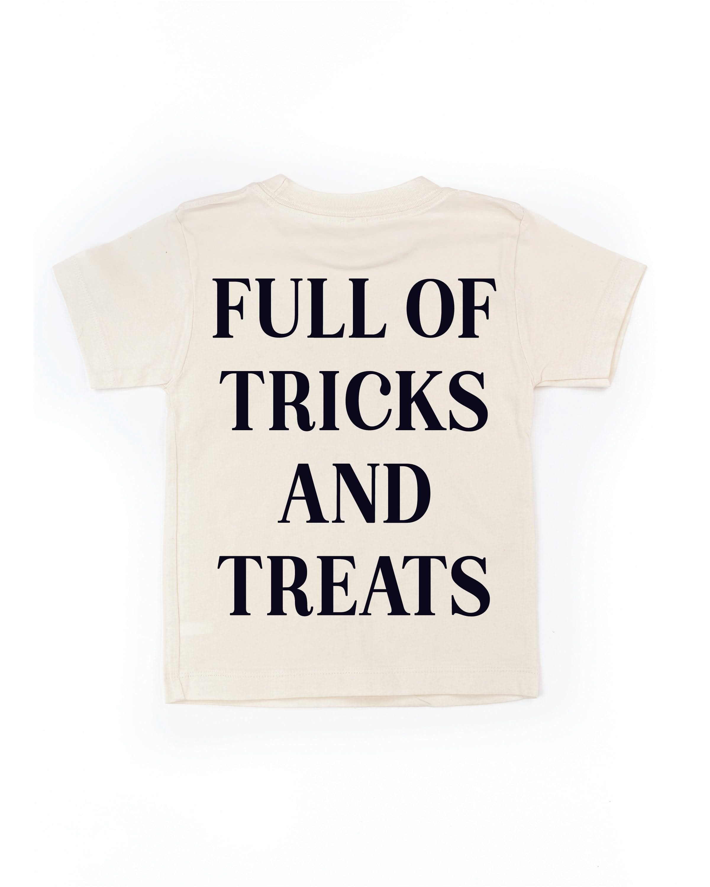 Full of Tricks and Treats (pf&b) - Child Tee Little Mama Shirt Shop