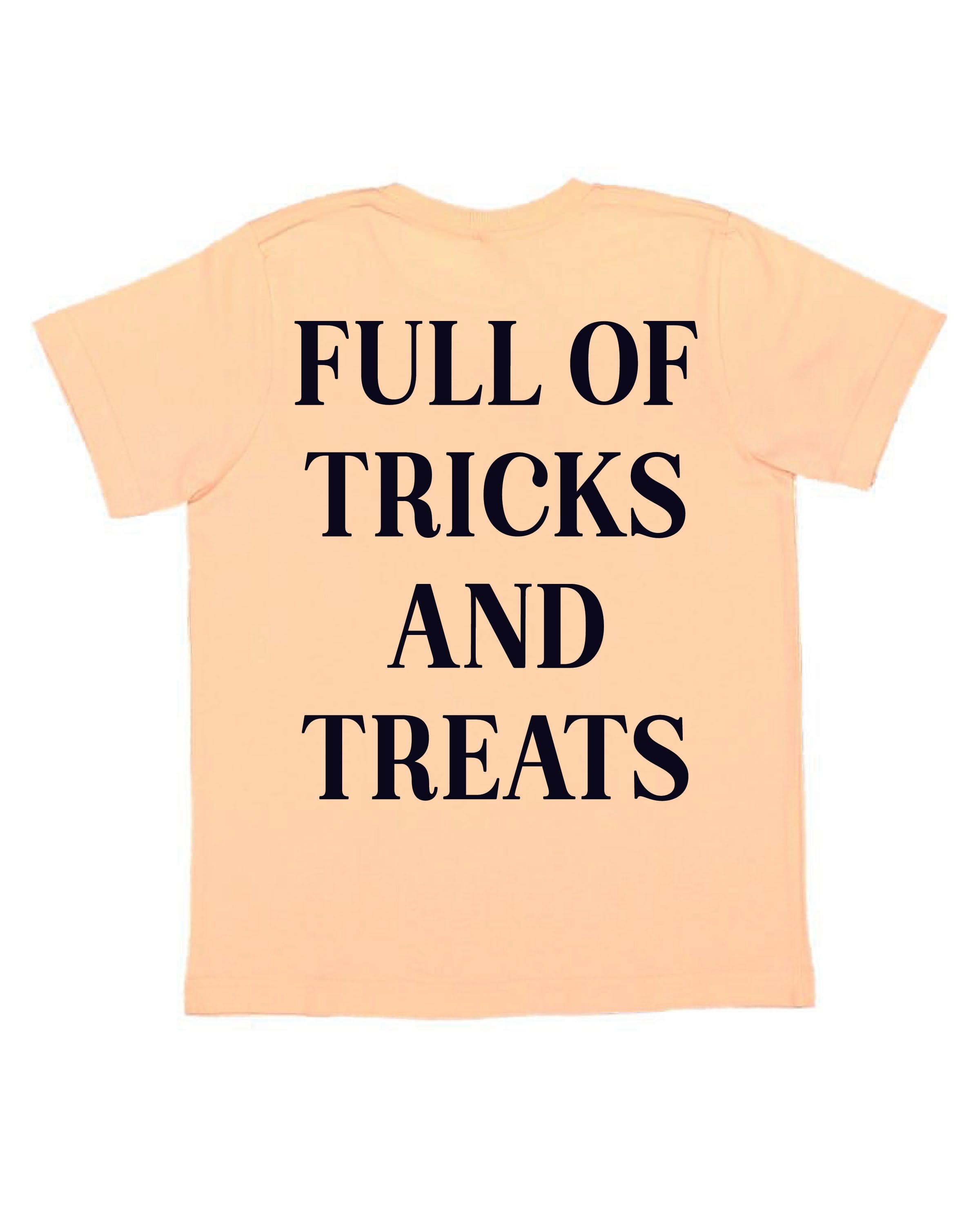 Full of Tricks and Treats (pf&b) - Child Tee Little Mama Shirt Shop