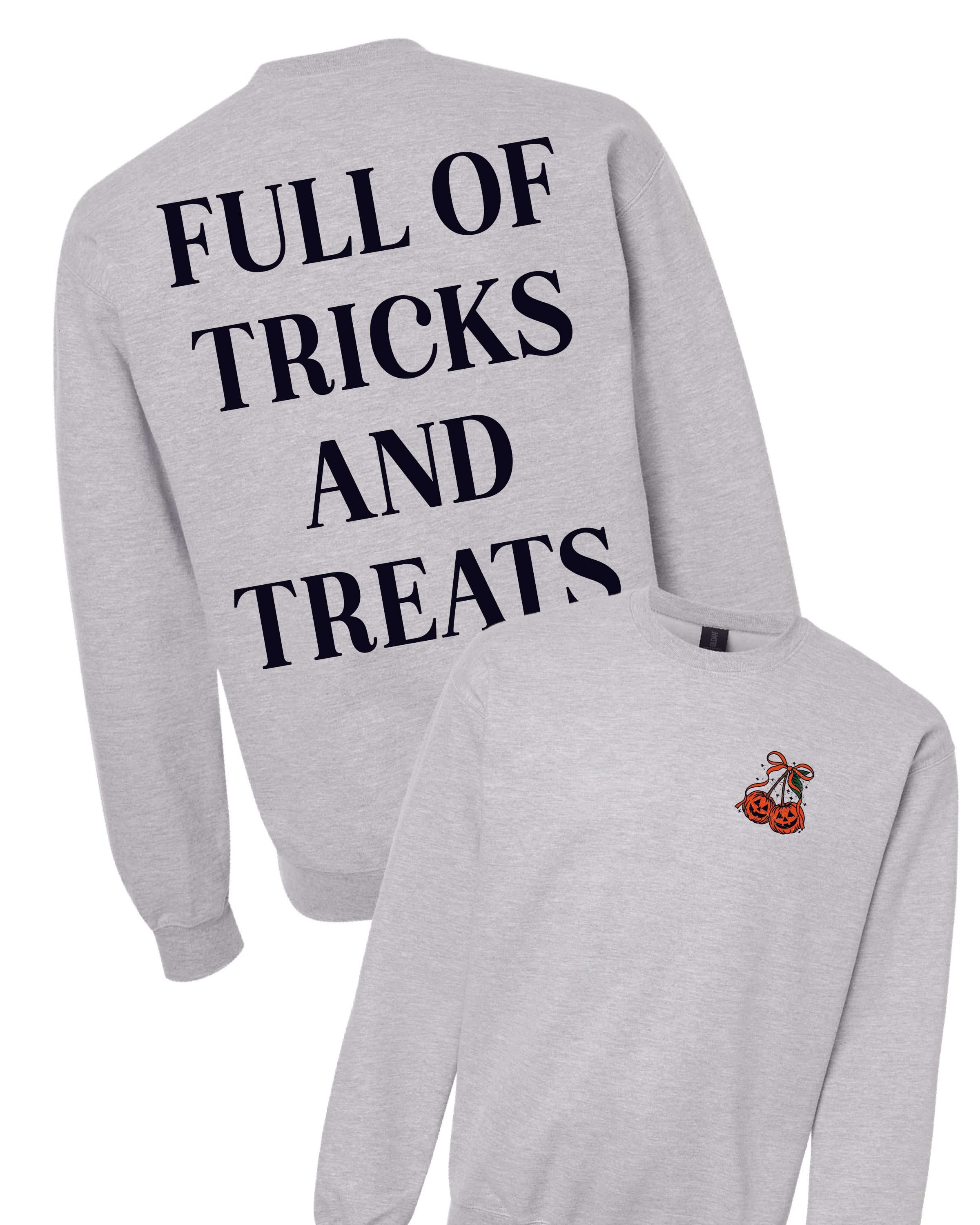 Full of Tricks and Treats (pf&b) - Basic Fleece Little Mama Shirt Shop LLC