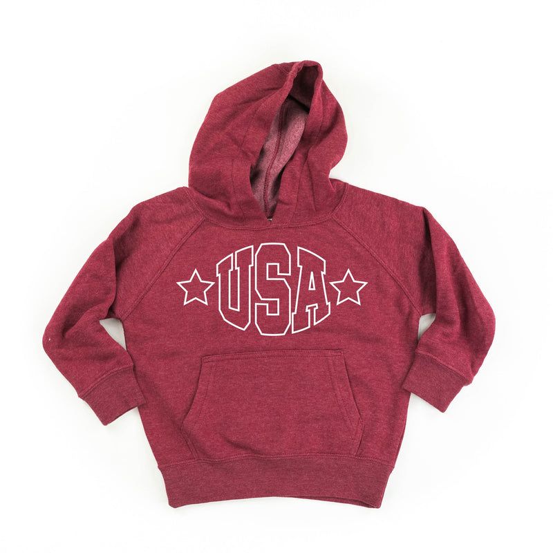USA - Hollow Font - Child Hoodie