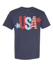 USA Patchwork - Adult CC Little Mama Shirt Shop LLC