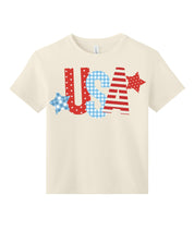 USA Patchwork - Child Tee Little Mama Shirt Shop LLC