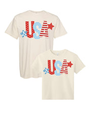 USA Patchwork - Coordinating Set Little Mama Shirt Shop LLC