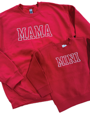 Mama + Mini embroidered sweaters (set of 2) Little Mama Shirt Shop