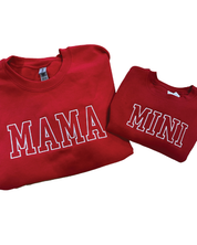 Mama + Mini embroidered sweaters (set of 2) Little Mama Shirt Shop