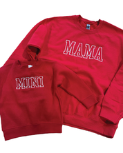 Mama + Mini embroidered sweaters (set of 2) Little Mama Shirt Shop