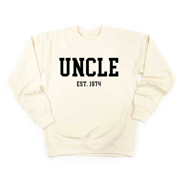 UNCLE - EST. (Select Your Year) - Lightweight Pullover Sweater
