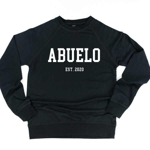 ABUELO - EST. (Select Your Year) - Lightweight Pullover Sweater