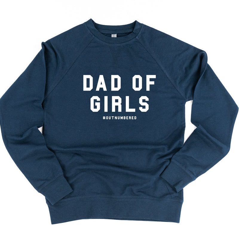 Dad of Girls #outnumbered - Lightweight Pullover Sweater