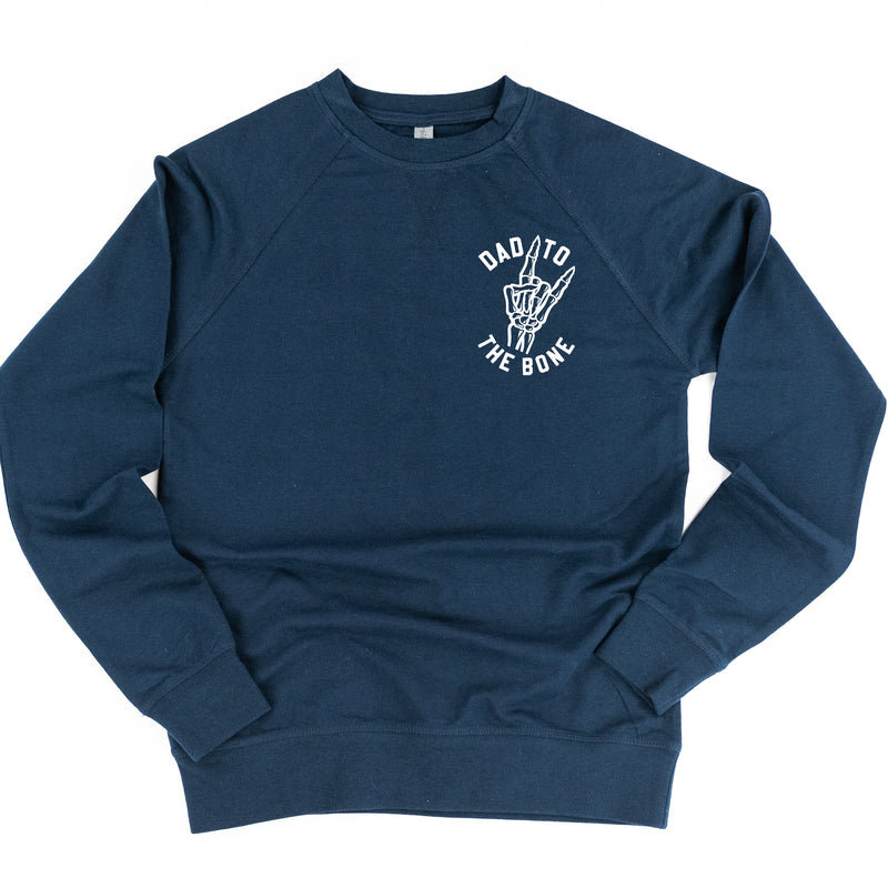 Dad to the Bone - Pocket Design - Lightweight Pullover Sweater