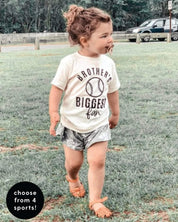 Brother's Biggest Fan - (Choose your Sport) - Child Tee Little Mama Shirt Shop