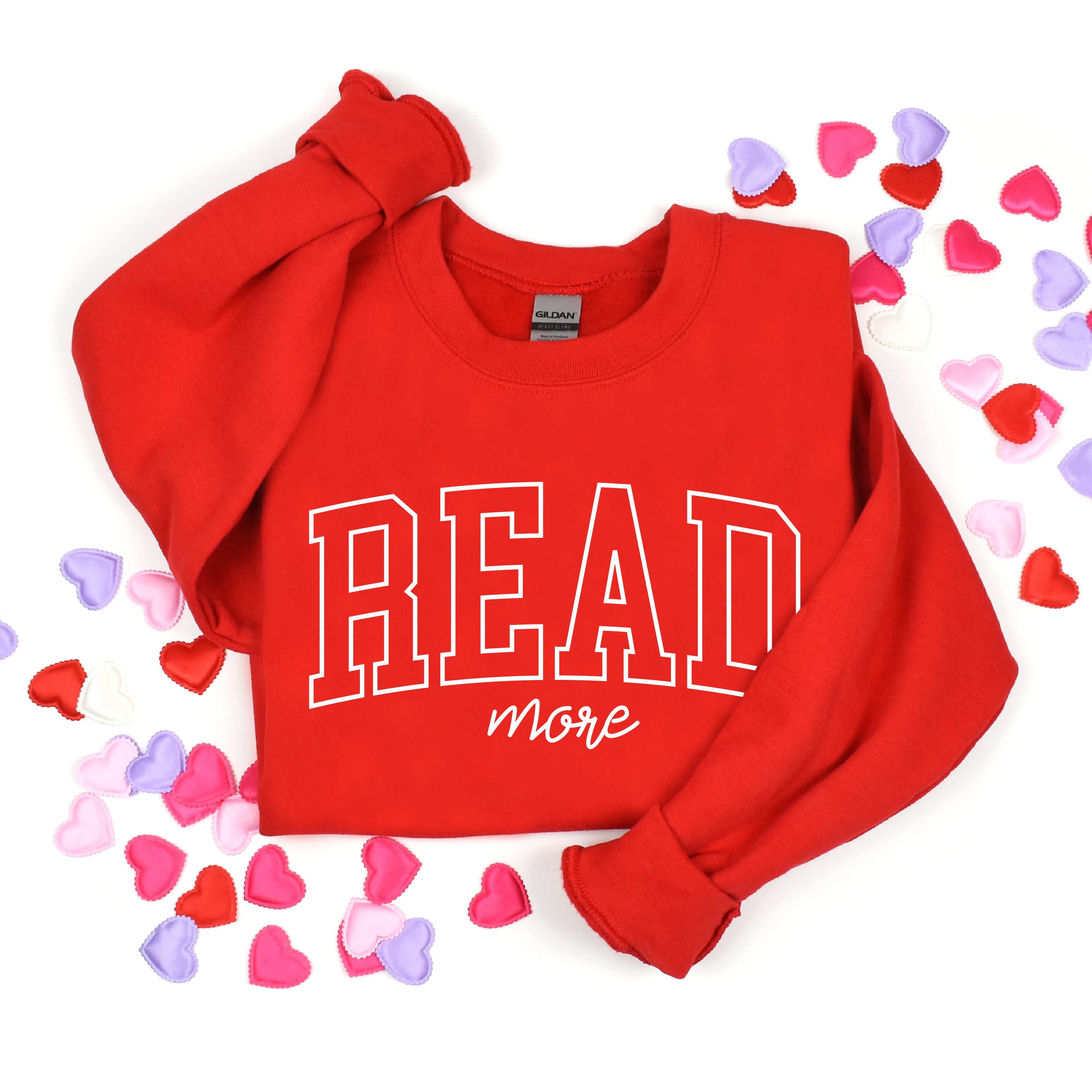 Embroidered BASIC Fleece - Read More Little Mama Shirt Shop LLC